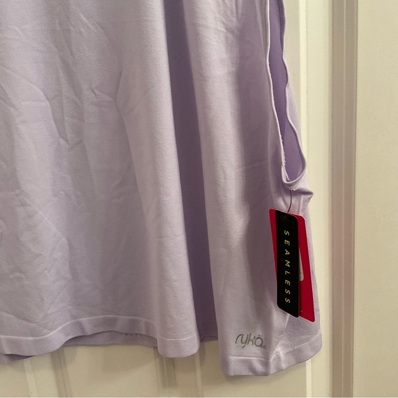 Ryka Seamless Cropped Tank Top - NWT - Size XL - Purple - Picture 10 of 11